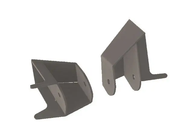 Jeep Jk Front Lower Control Arm Frame Brackets 1