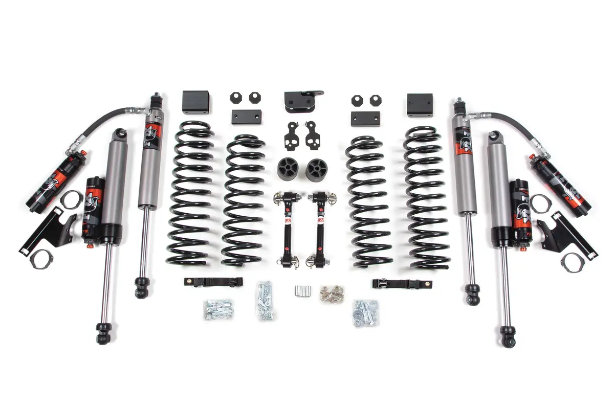 2007-2011 Jeep Wrangler Jk 4Wd 4-Door 3" Suspension Lift Kit - Incl. Rhd | Fox 2.5 Pes R/R Dsc 1