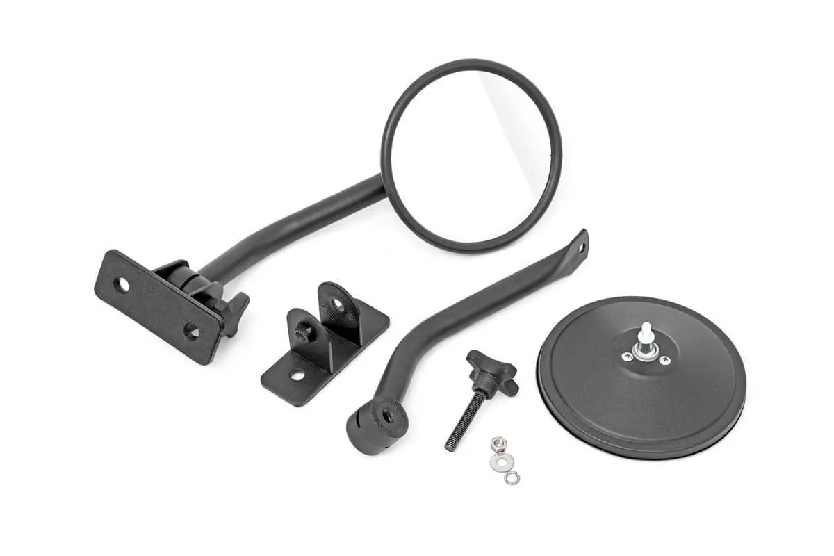 Rough Country 10519A Round Trail Mirror 1