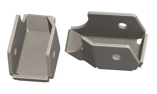 Jl-Jt Front Axle Lower Control Arm Brackets 1