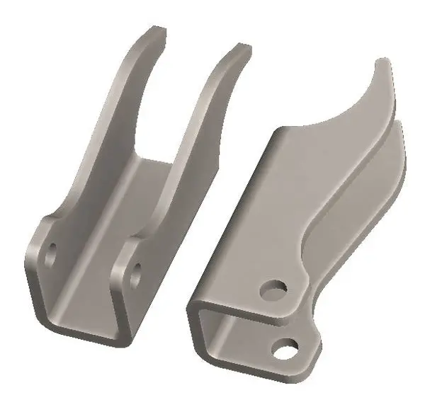 Jl-Jt Front Axle Shock Brackets 1