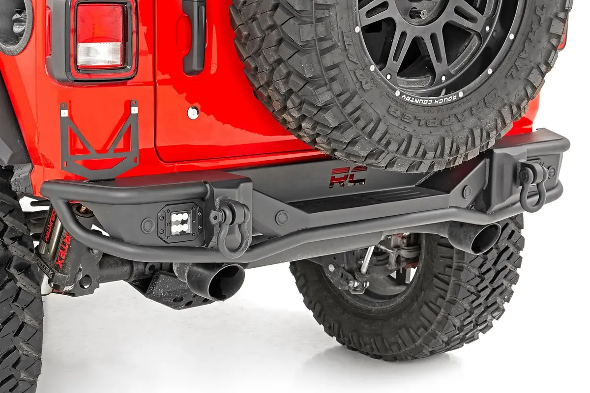 Rear Bumper - Tubular - Jeep Wrangler Jl (18-24)/Wrangler Unlimited (18-24) 1