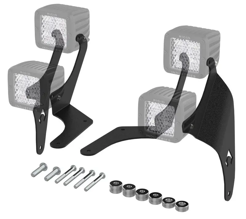 Jl A-Pillar Dual Led Cube Light Mount 1