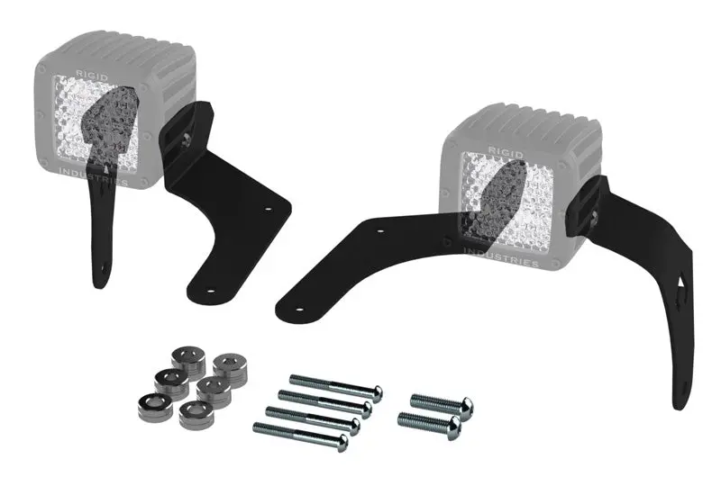 Jl A-Pillar Single Led Cube Light Mount 1