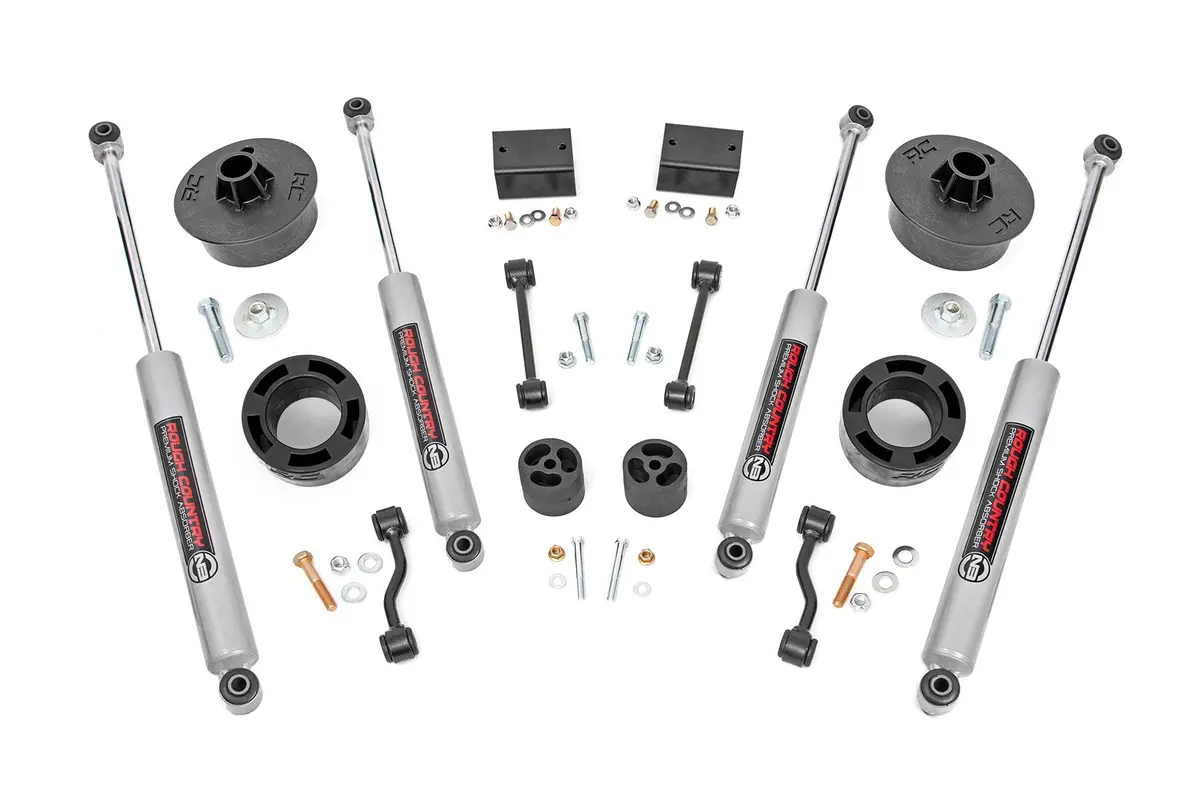 2.5 Inch Lift Kit - Spacers - N3 - Jeep Wrangler Jl/Wrangler Unlimited (2024) 1
