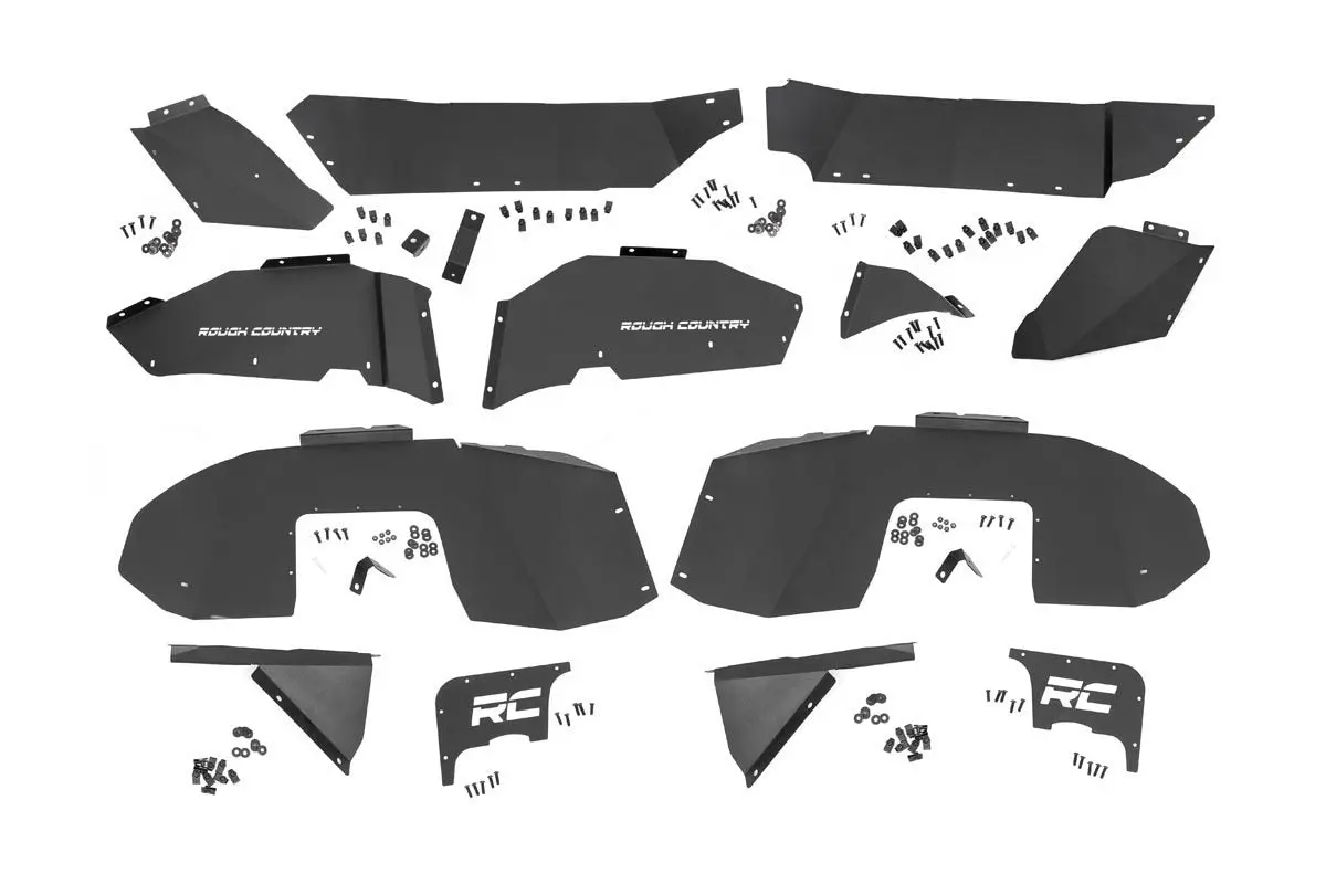 Inner Fenders - Fr & Rr - Jeep Wrangler Jl (18-24)/Wrangler Unlimited (18-24) 1