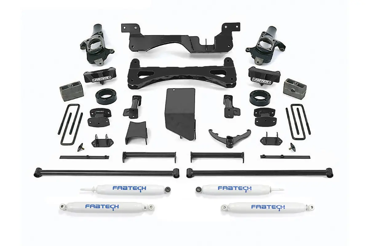 6" Perf Sys W/Perf Shks 01-10 Gm C/K2500hd, C/K3500 Non Dually 1