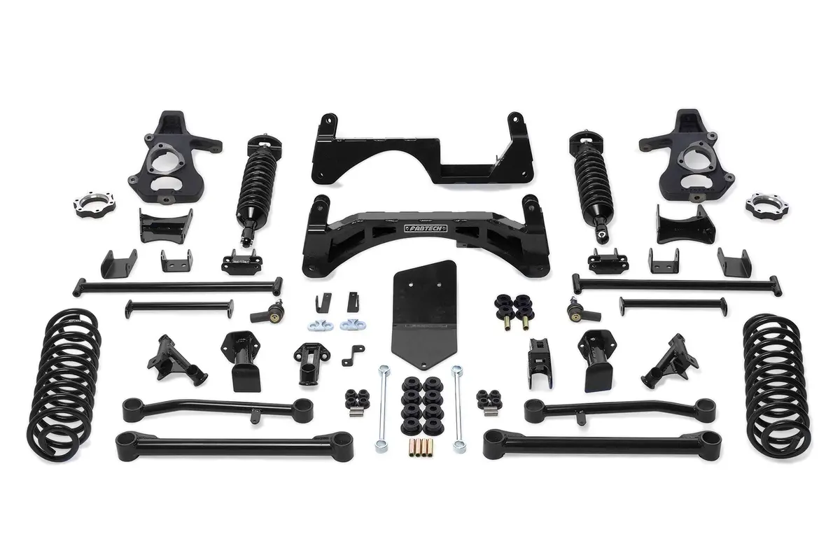 6" Perf Sys W/ Dl 2.5 & 2.25 07-14 Gm K1500 Suv 4Wd W/O Autoride 1