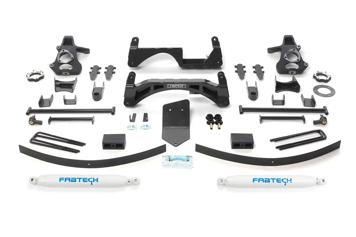 6" Basic Sys W/Perf Shks 07-13 Gm K1500 P/U W/O Autoride 4Wd 1