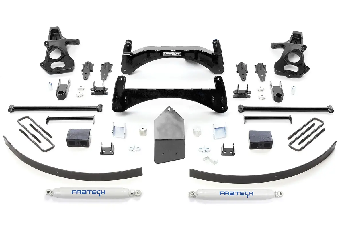 6" Basic Sys W/Perf Shks 07-13 Gm C1500 P/U W/O Autoride 2Wd 1