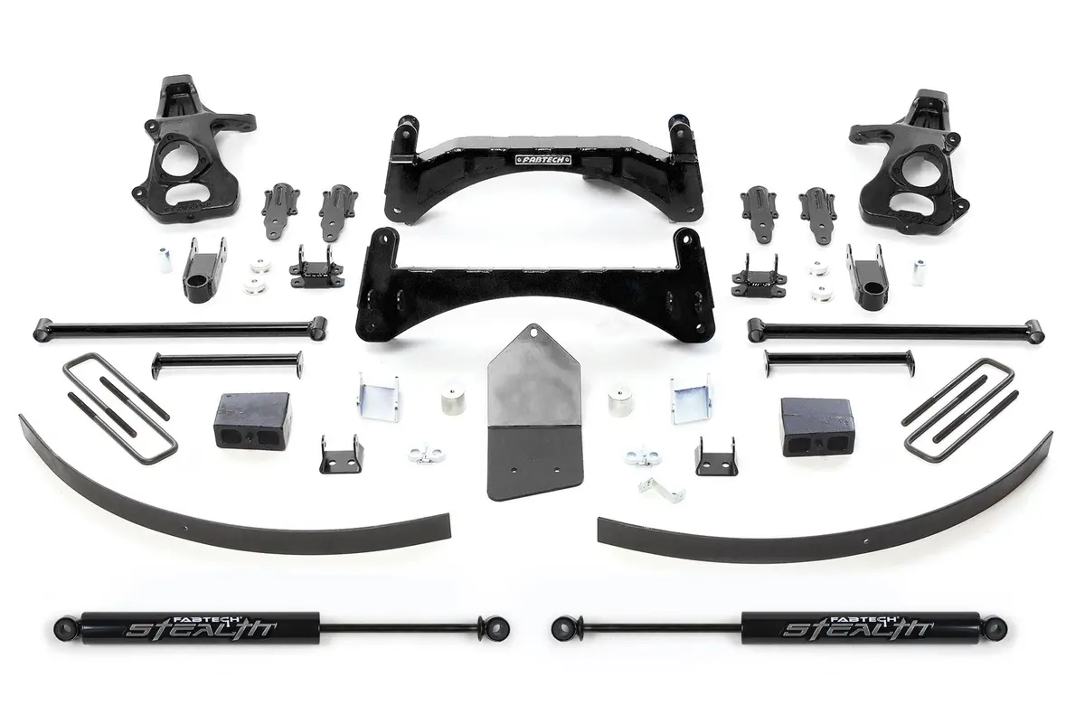 6" Basic Sys W/Stealth 07-13 Gm C1500 P/U W/O Autoride 2Wd 1