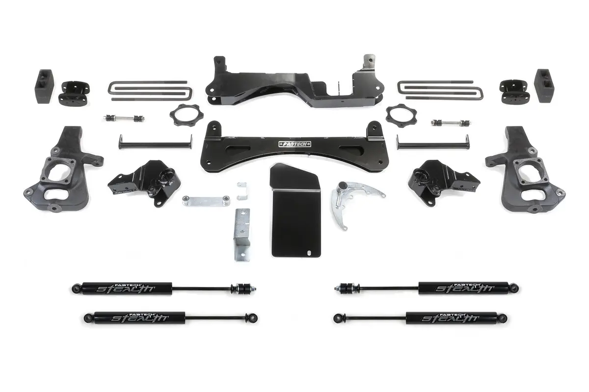 6" Rts Sys W/Stealth 01-10 Gm C/K2500hd, C/K3500hd 1
