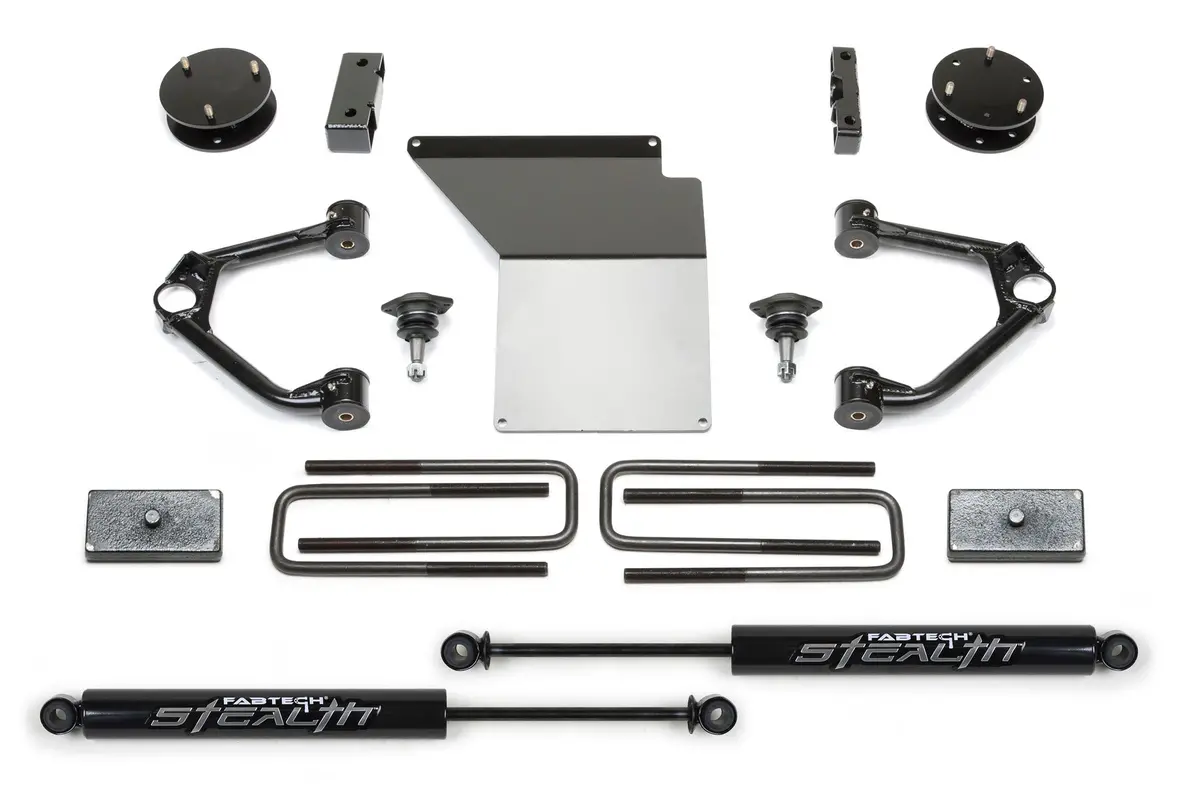 3" Budget Sys W/ Stealth 07-18 Gm C/K1500 P/U W/ Oe Forg Stl Uca 1