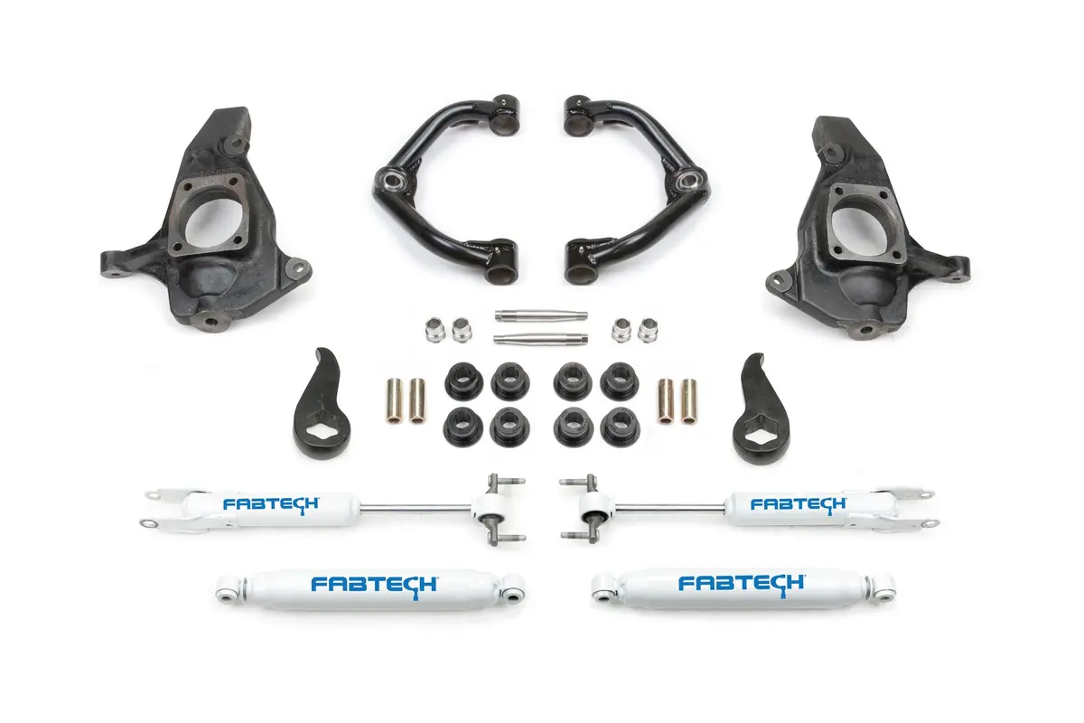 3.5" Ultimate Sys W/Uniball Uc & Perf Shocks 2011-19 Gm C/K2500hd/3500Hd 1