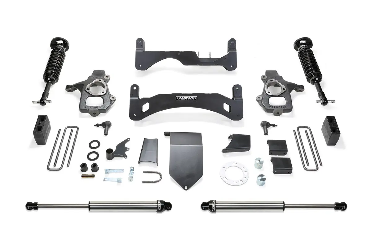 6" Perf Sys G2 W/Dl 2.5 & 2.25 14-18 Gm C/K1500 P/U W/ Oe Forg Stl Uca 1