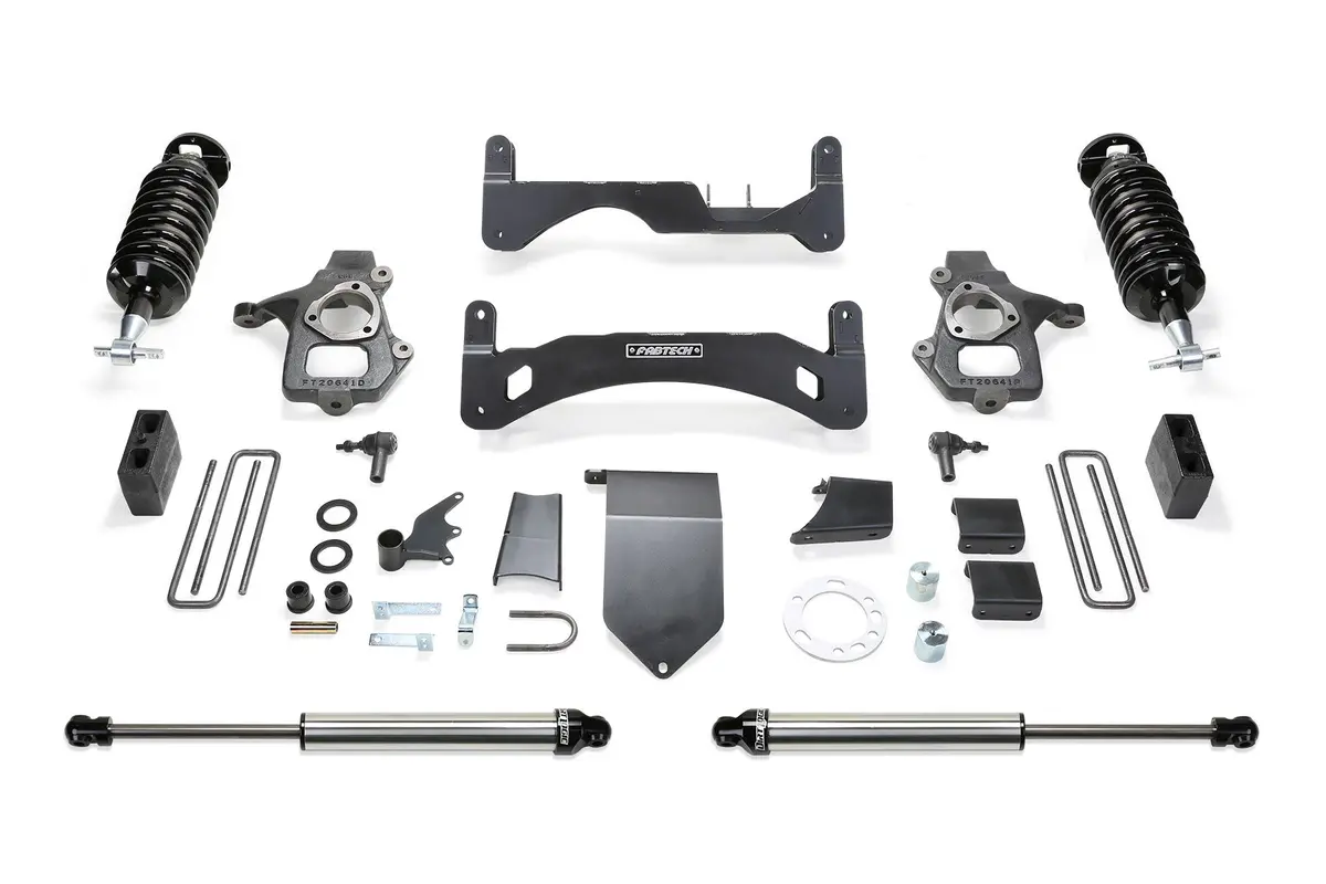 6" Perf Sys G2 W/Dl 4.0 & 2.25 14-18 Gm C/K1500 P/U W/ Oe Alm Or Stmp Stl Uca 1