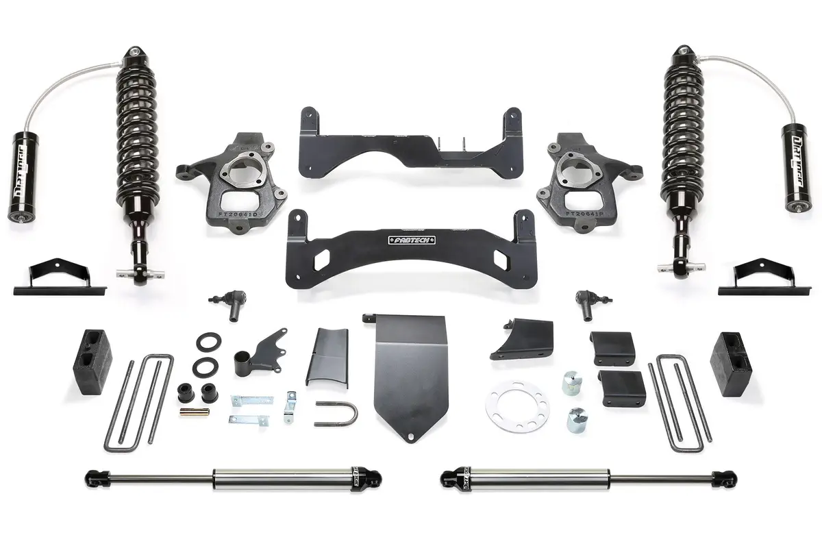 6" Perf Sys G2 W/Dl 2.5 & 2.25 14-18 Gm C/K1500 P/U W/ Oe Alm Or Stmp Stl Uca 1