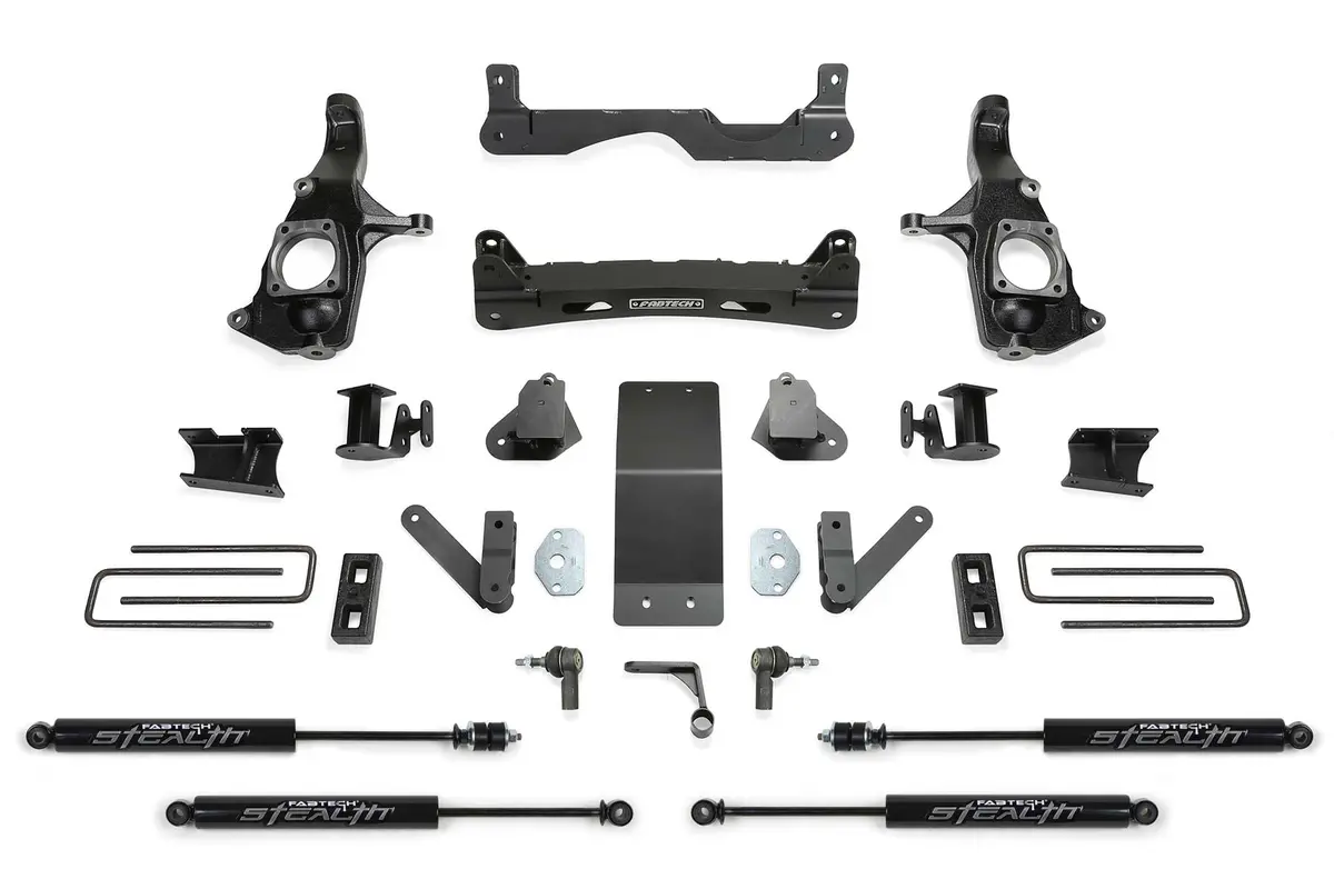4" Basic Sys W/Stealth Shks 2011-19 Gm 3500Hd 2Wd/4Wd 1