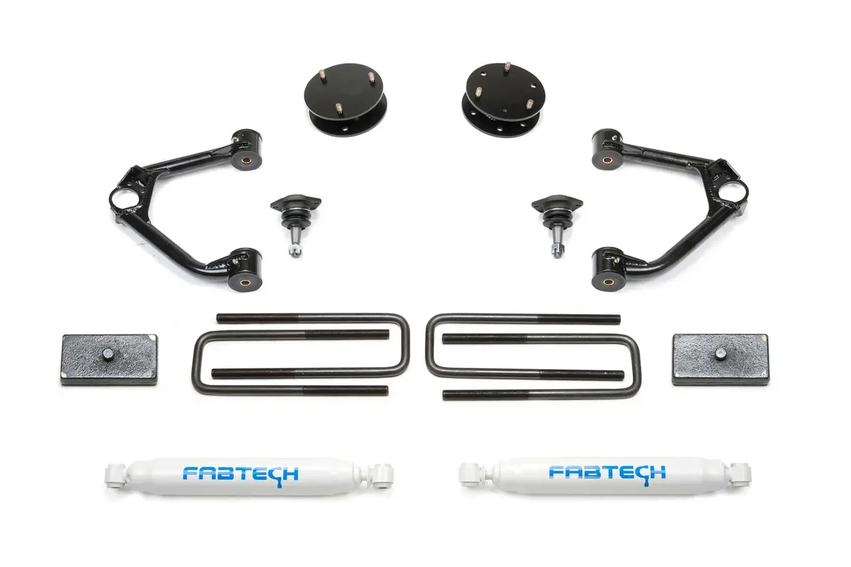 3" Budget Sys W/ Perf Shks 2019-22 Gm C/K1500 P/U 1