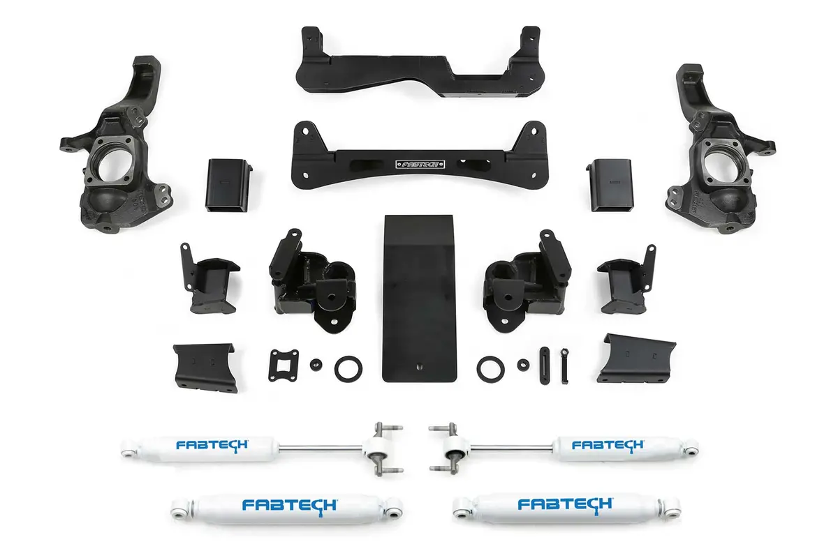 6" Rts Sys W/Perf Shks 2020-23 Gm 2500Hd 4Wd 1