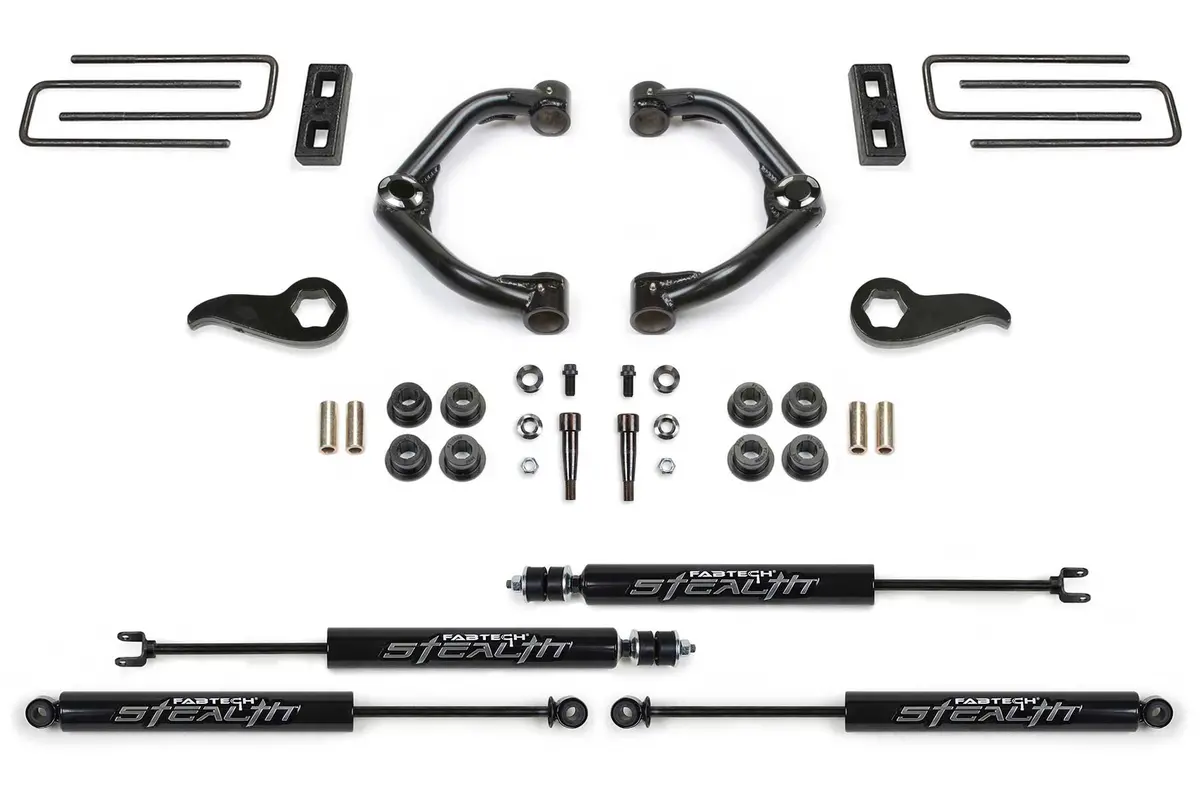 3.5" Uniball Uca Kit W/Stealth 2020-23 Gm K3500hd 1