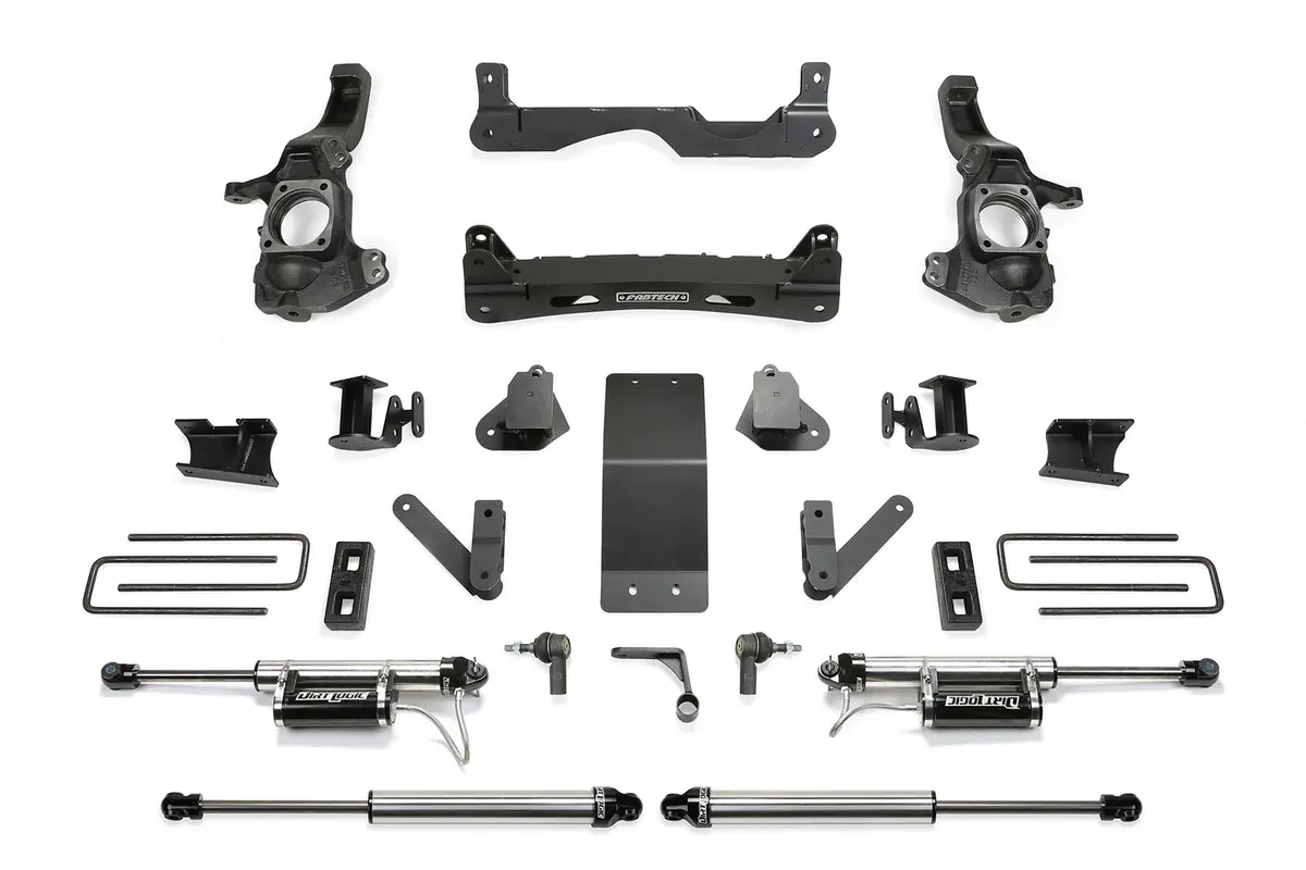 4" Perf Sys W/Dlss Resi Shks 2020-23 Gm 3500Hd 4Wd 1
