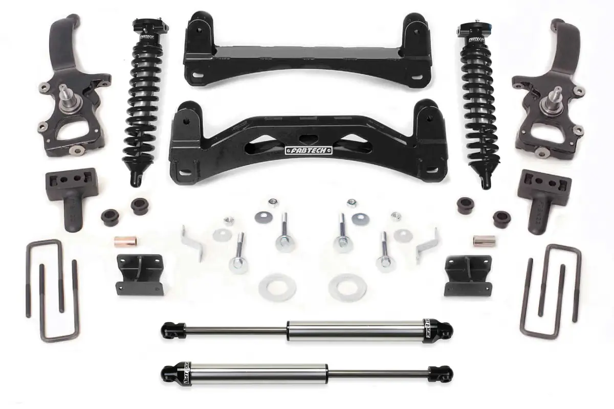 6" Perf Sys W/Dlss 2.5 C/Os & Rr Dlss 04-08 Ford F150 2Wd 1