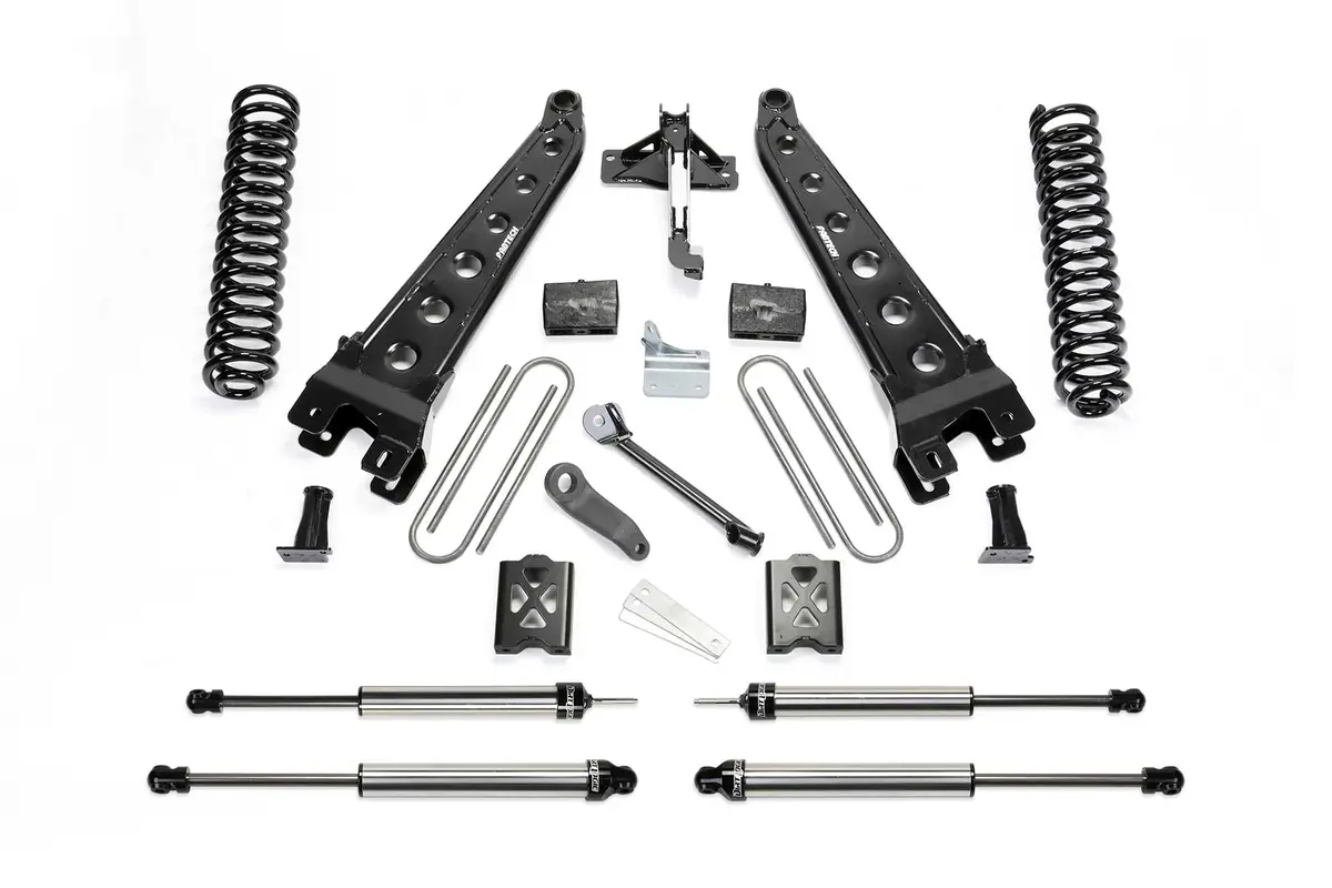 6" Rad Arm Sys W/Coils & Dlss Shks 05-07 Ford F250 4Wd W/Factory Overload 1