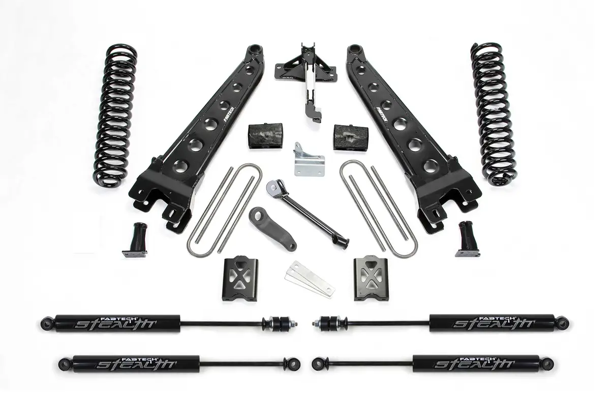 6" Rad Arm Sys W/Coils & Stealth 05-07 Ford F250 4Wd W/Factory Overload 1