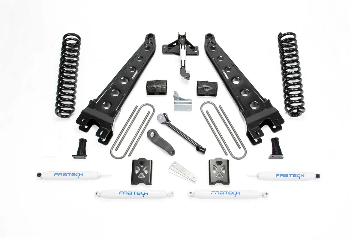 6" Rad Arm Sys W/Coils & Perf Shks 05-07 Ford F350 4Wd 1