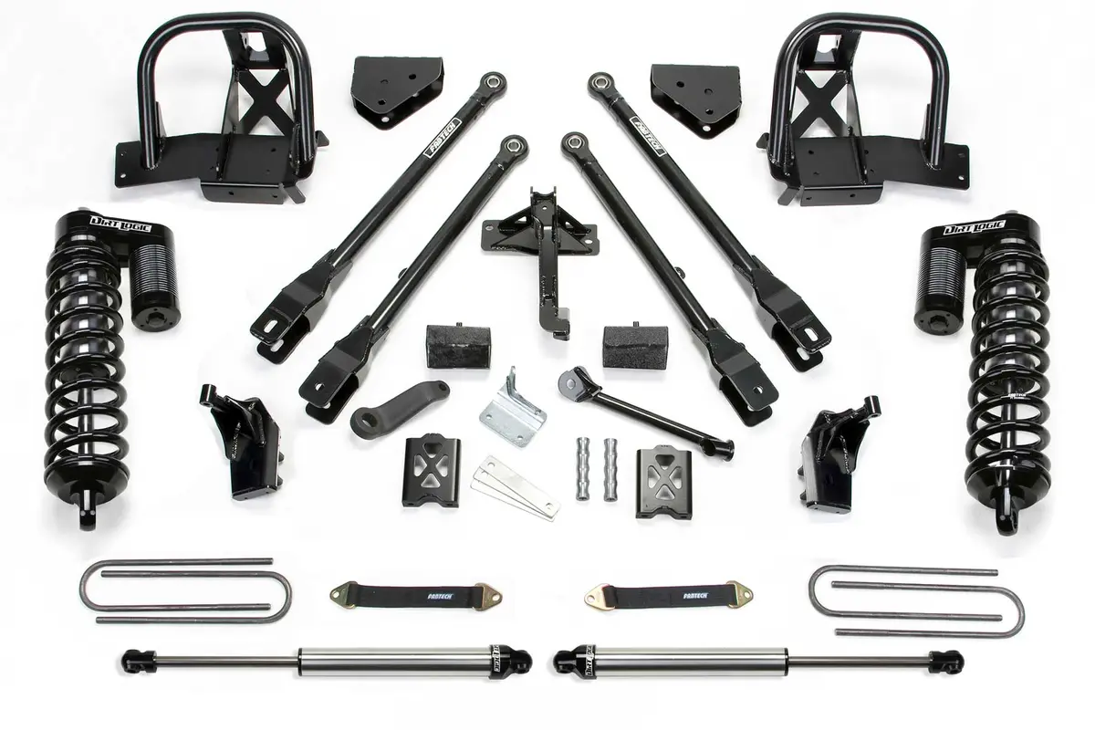 6" 4Link Sys W/Dlss 4.0 C/O & Rr Dlss 05-07 Ford F250 4Wd W/O Factory Overload 1