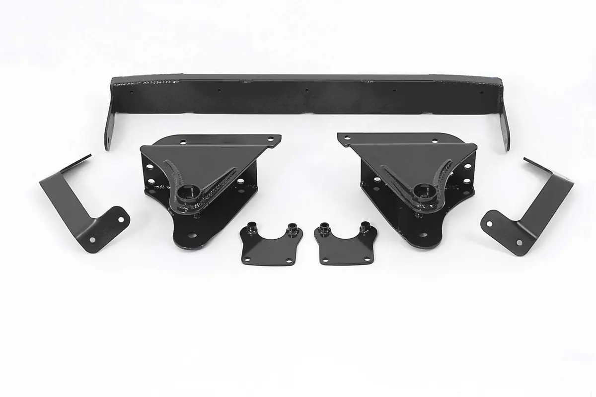 3.5" Spring Hanger W/Perf Shks 99-00 Ford F250/350 4Wd 1