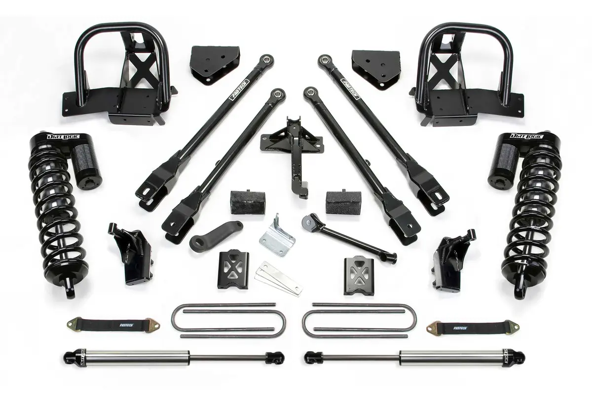 6" 4Link Sys W/Dlss 4.0 C/O & Rr Dlss 2008-10 Ford F250 4Wd 1