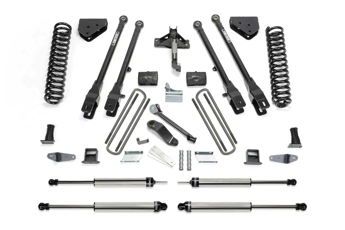 6" 4Link Sys W/Coils & Dlss Shks 08-10 Ford F450/550 4Wd 1