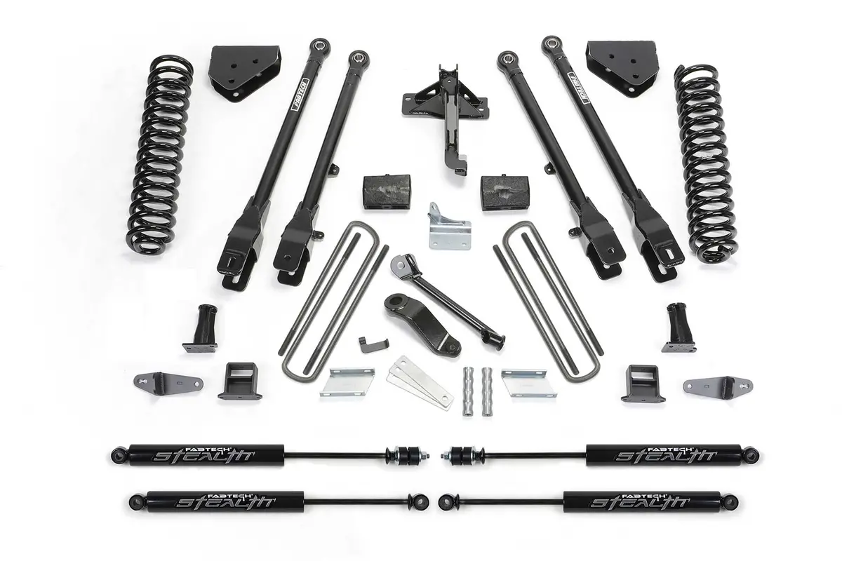 6" 4Link Sys W/Coils & Stealth 08-10 Ford F450/550 4Wd 1