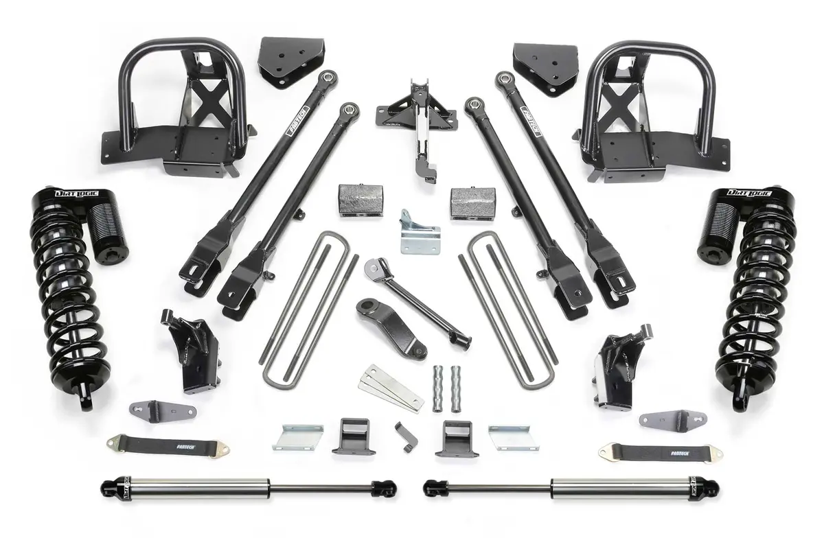 6" 4Link Sys W/Dlss 4.0 C/O& Rr Dlss 08-10 Ford F450/550 4Wd 1