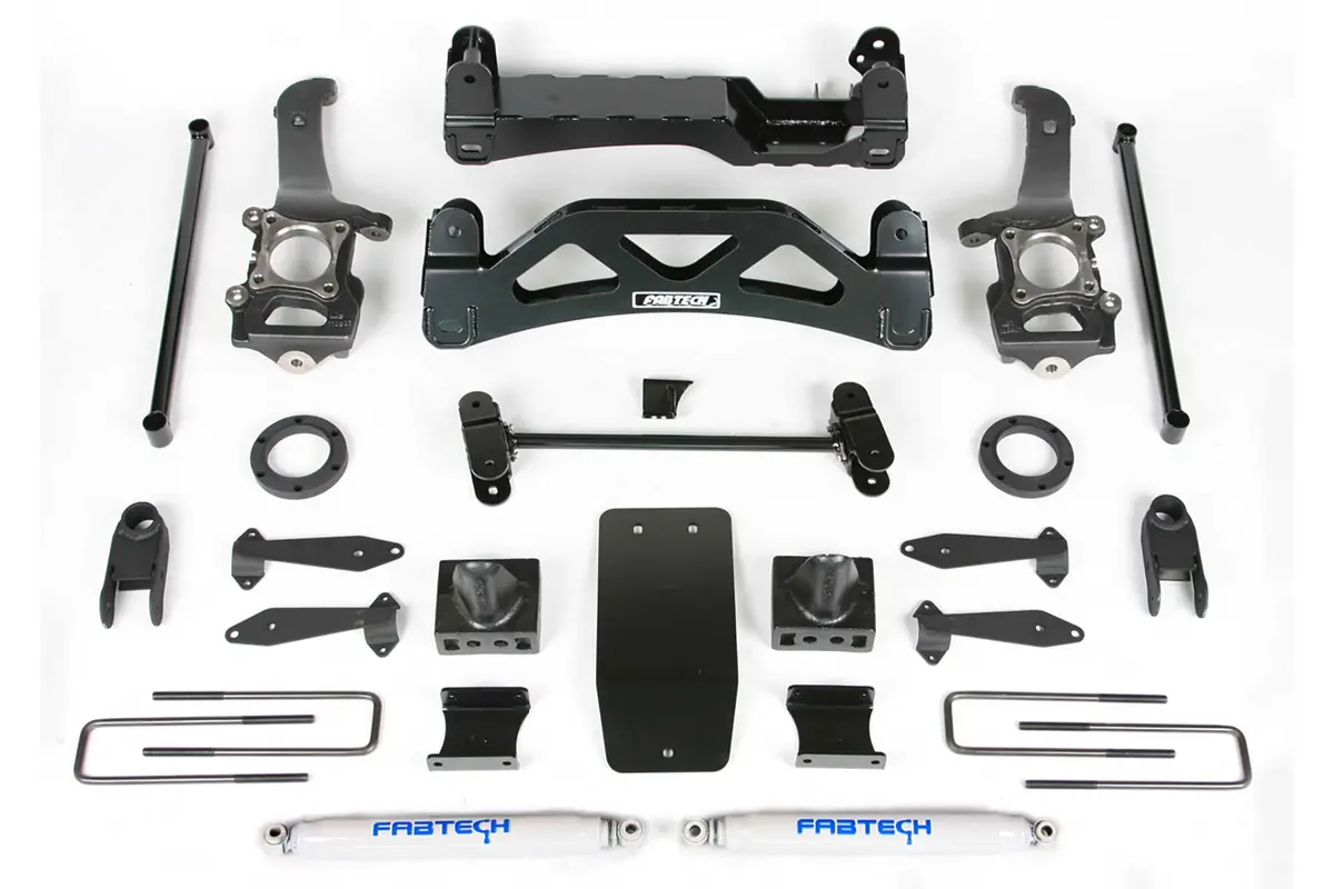 6" Basic Sys W/Frt Shk Extns & Perf Rr Shks 04-08 Ford F150 4Wd V8 Only 1