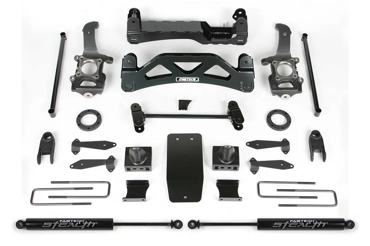 6" Basic Sys W/Frt Shk Extns & Stealth Rr 04-08 Ford F150 4Wd V8 Only 1
