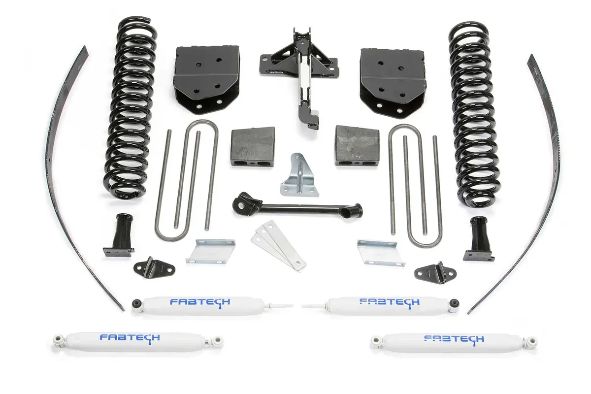 8" Basic Sys W/Perf Shks 2008-16 Ford F250 4Wd W/O Factory Overload 1