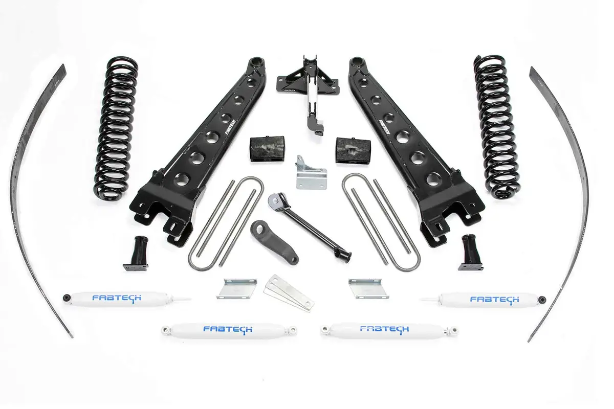 8" Rad Arm Sys W/Coils & Perf Shks 2008-16 Ford F250 4Wd W/Factory Overload 1