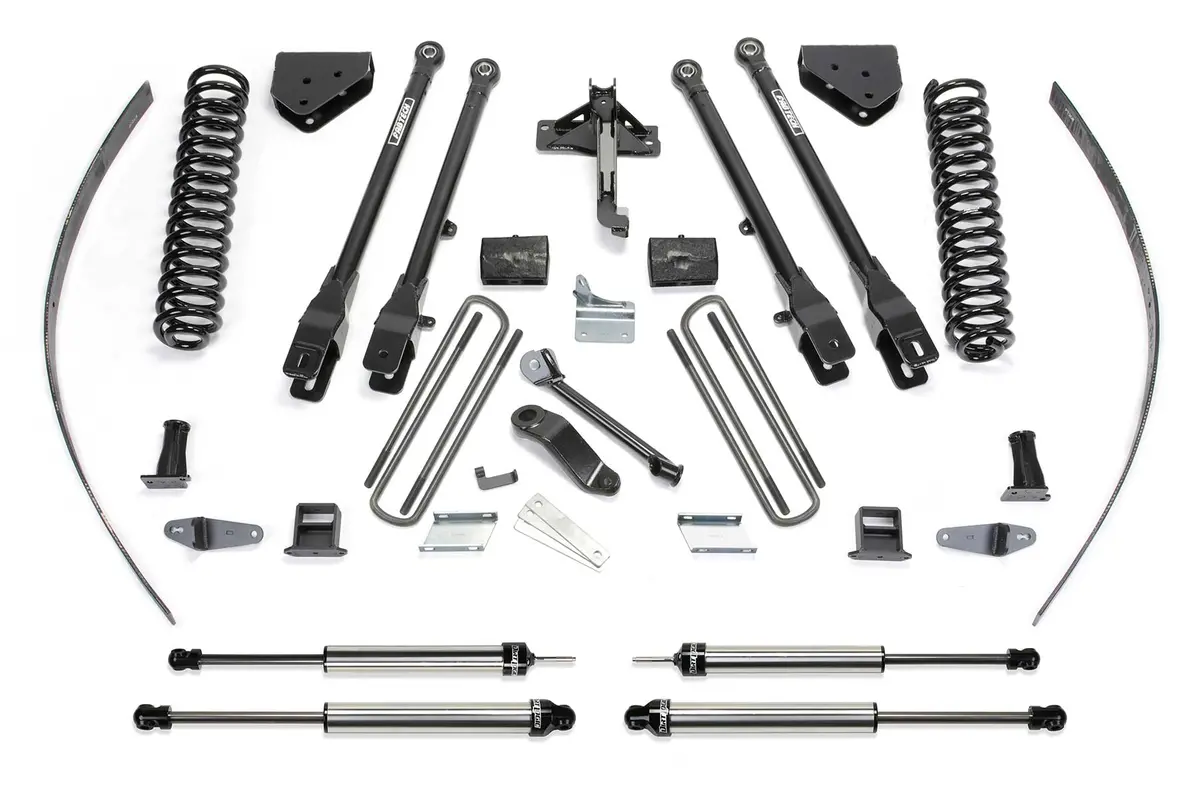 8" 4Link Sys W/Coils & Dlss Shks 2008-16 Ford F250 4Wd W/Factory Overload 1