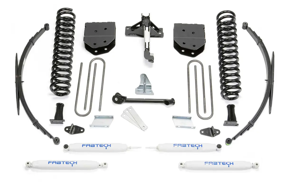 8" Basic Sys W/Perf Shks & Rr Lf Sprngs 2008-16 Ford F250/350 4Wd 1