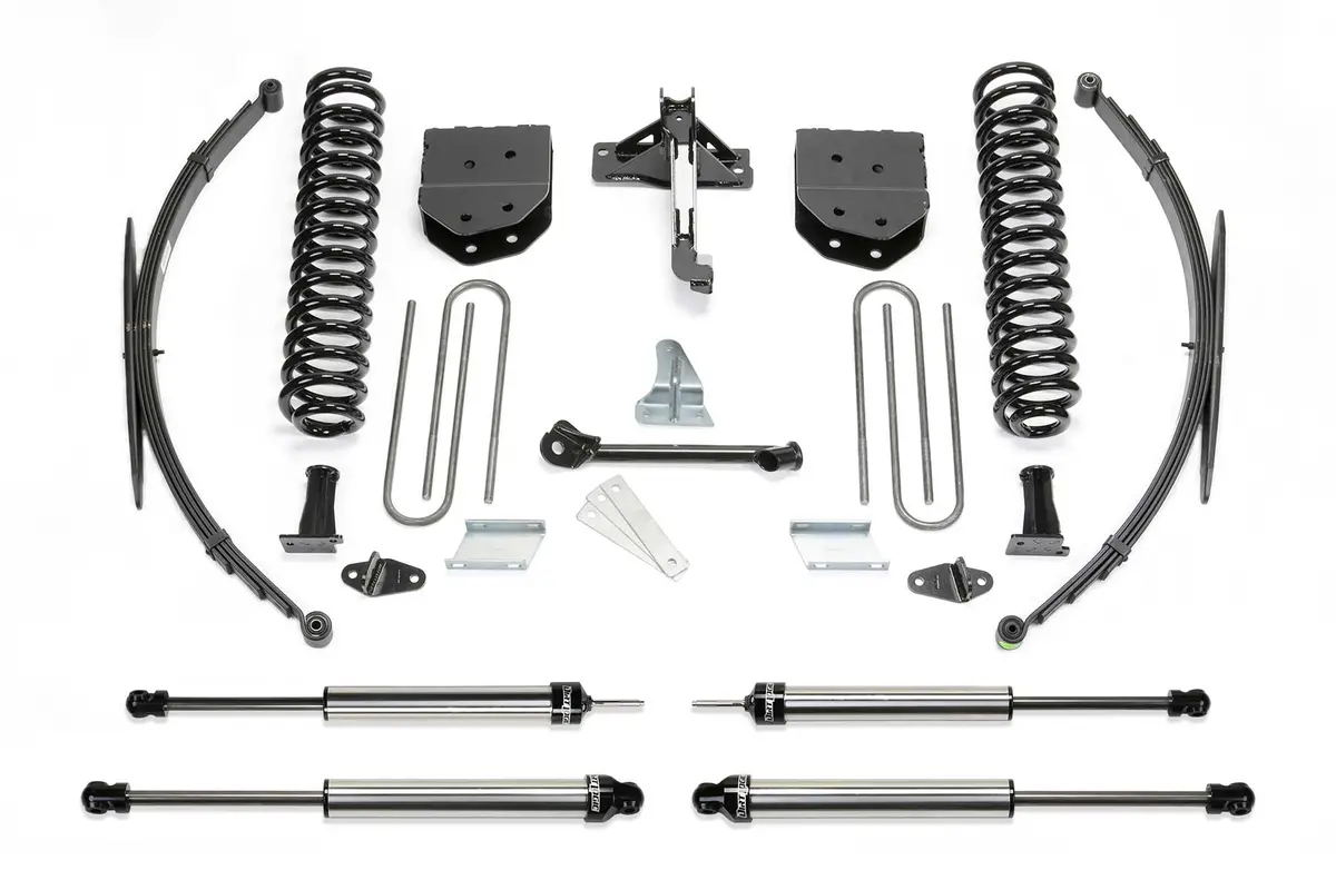 8" Basic Sys W/Dlss Shks & Rr Leaf Sprngs 2008-16 Ford F250/350 4Wd 1