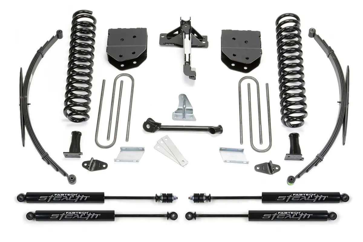 8" Basic Sys W/Stealth & Rr Lf Sprngs 2008-16 Ford F250/350 4Wd 1