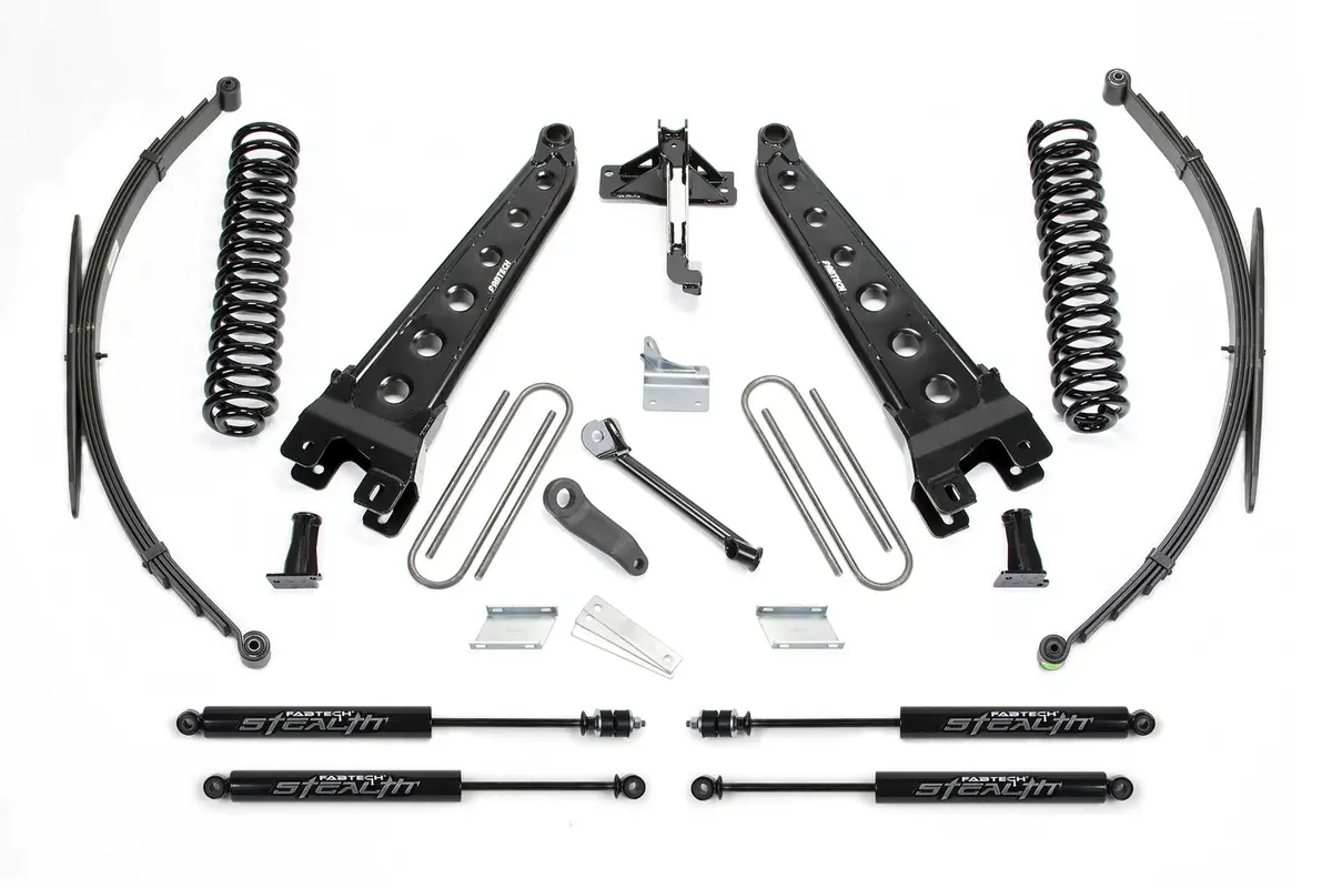 8" Rad Arm Sys W/Coils & Rr Lf Sprngs & Stealth 2008-16 Ford F250/350 4Wd 1