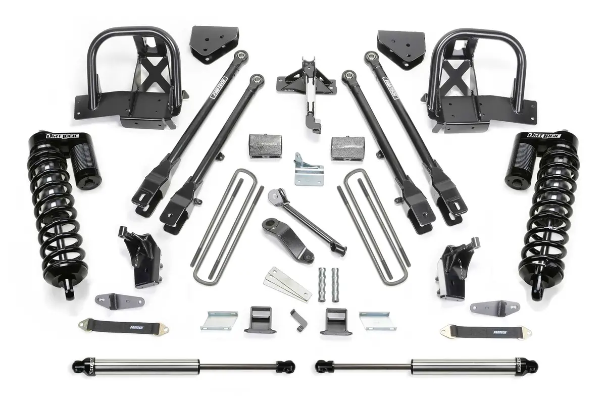 6" 4Link Sys W/Dlss 4.0 C/O& Rr Dlss 2011-16 Ford F350/450 4Wd 8 Lug 1