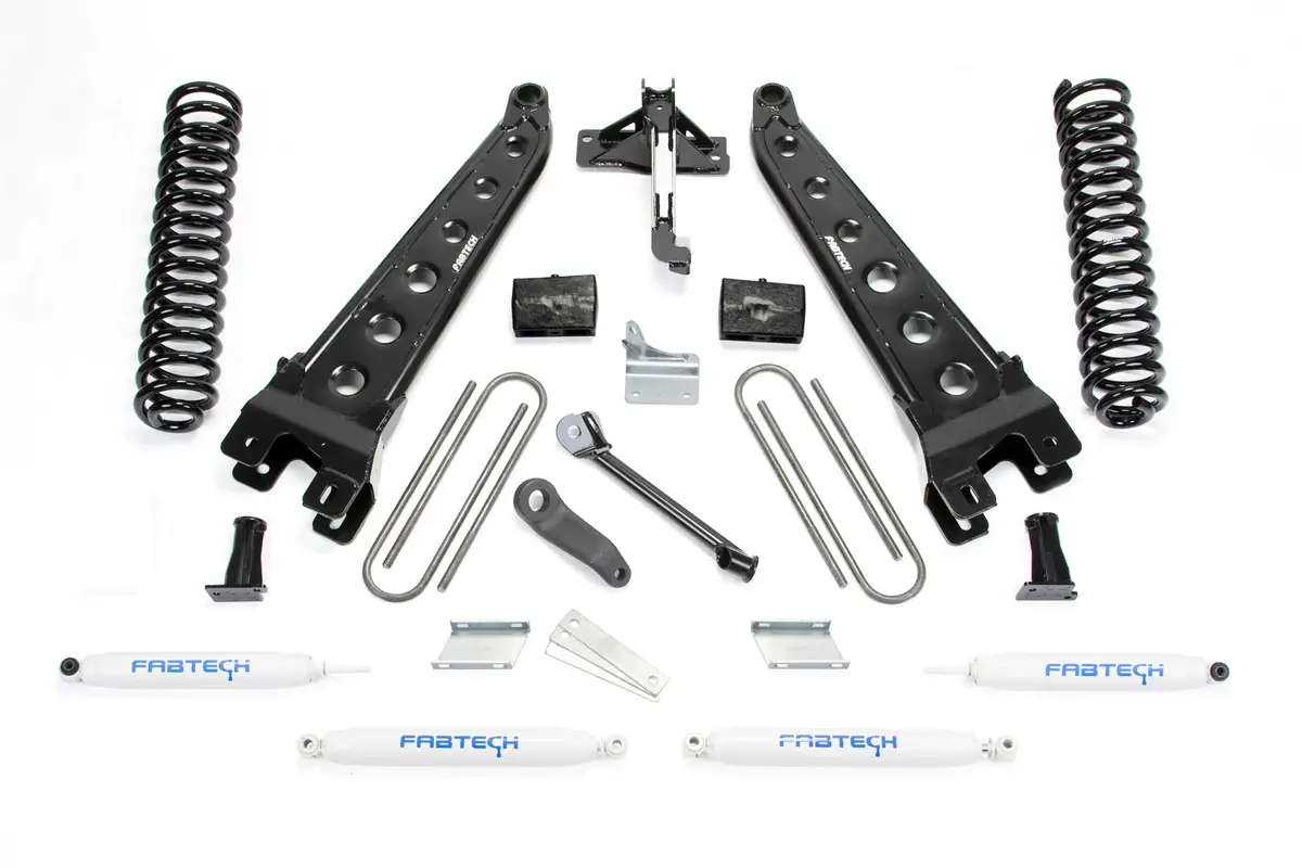 6" Rad Arm Sys W/Coils & Perf Shks 2011-13 Ford F450/550 4Wd 10 Lug 1