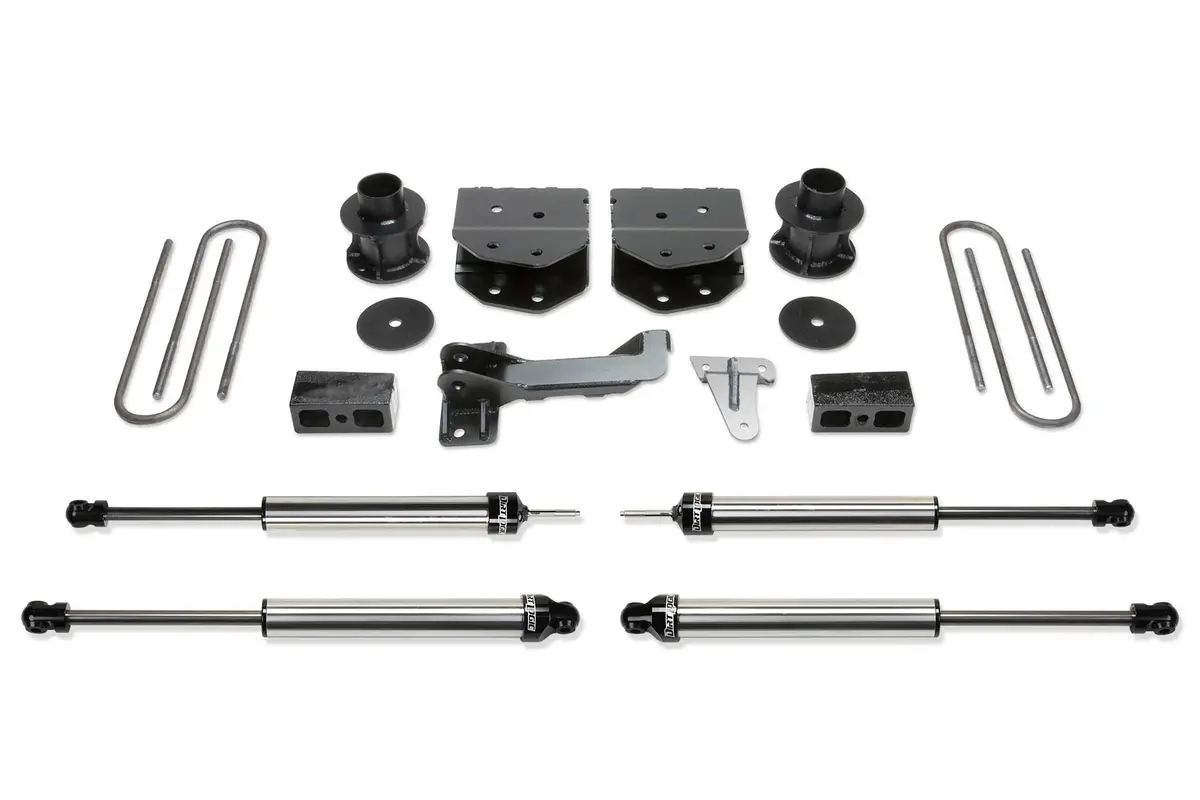 4" Budget Sys W/Dlss Shks 2008-16 Ford F250/350/450 4Wd 8 Lug 1