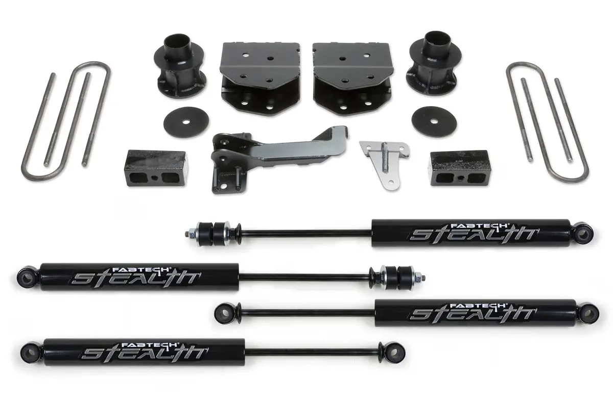4" Budget Sys W/Stealth 2008-16 Ford F250/350/450 4Wd 8 Lug 1
