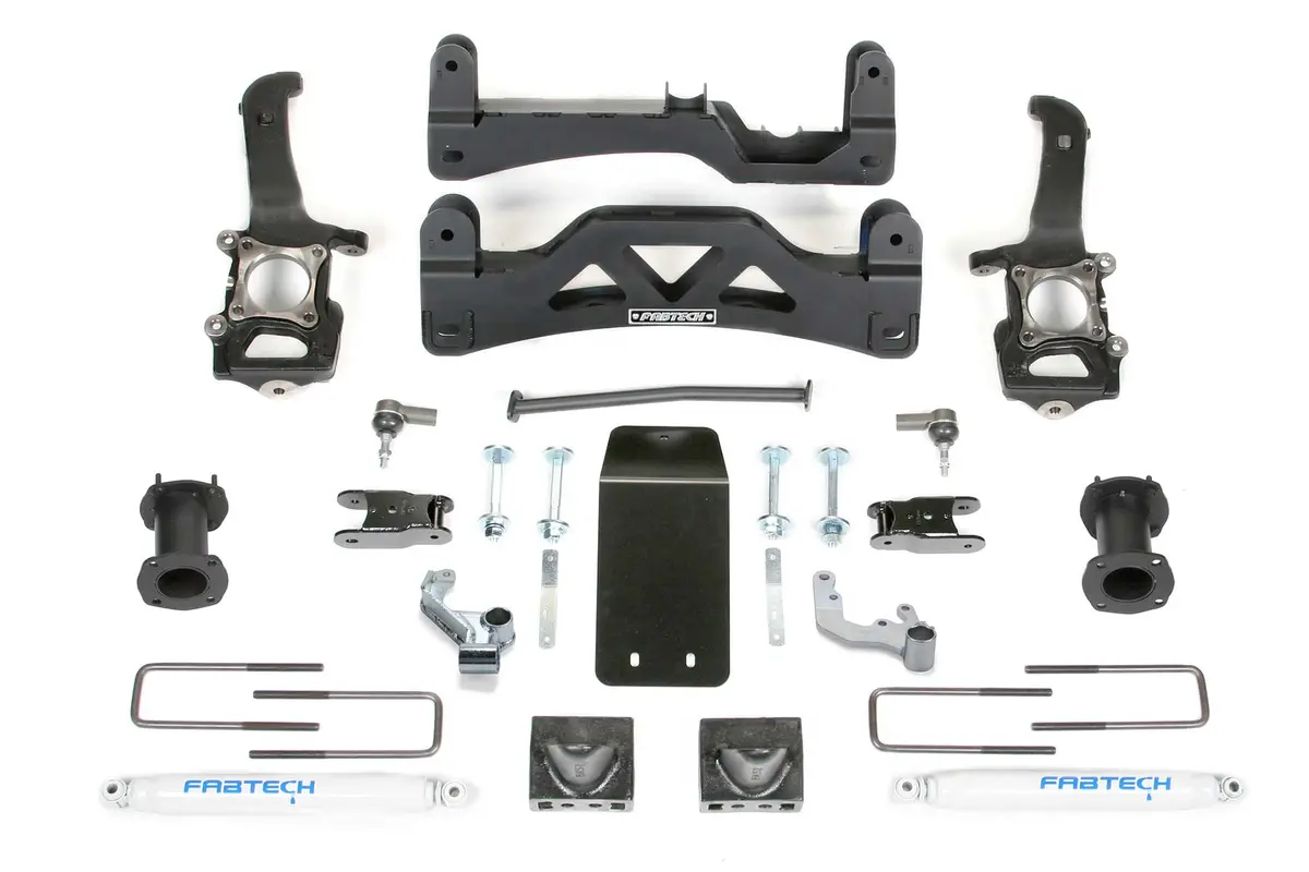 6" Basic Sys W/Perf Shks 2014 Ford F150 4Wd 1